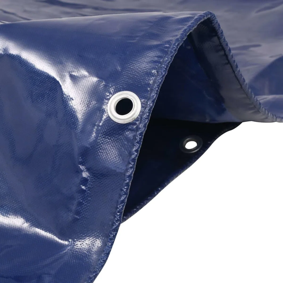 LAPOOH Lona de 650 g/m², 3 x 4 m, azul, impermeable y resistente a los rayos UV, lona-43830