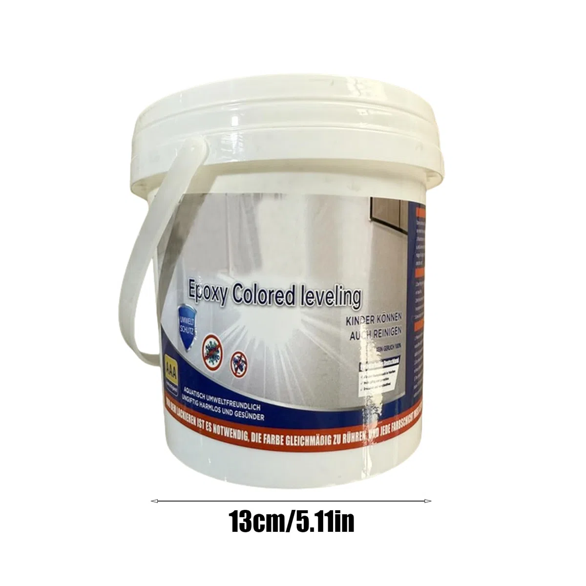 Pintura epoxi para pisos, revestimiento epoxi con efecto mármol de alto brillo, efecto mármol brillante, antideslizante, impermeable, color para madera, hormigón, azulejos, encimera
