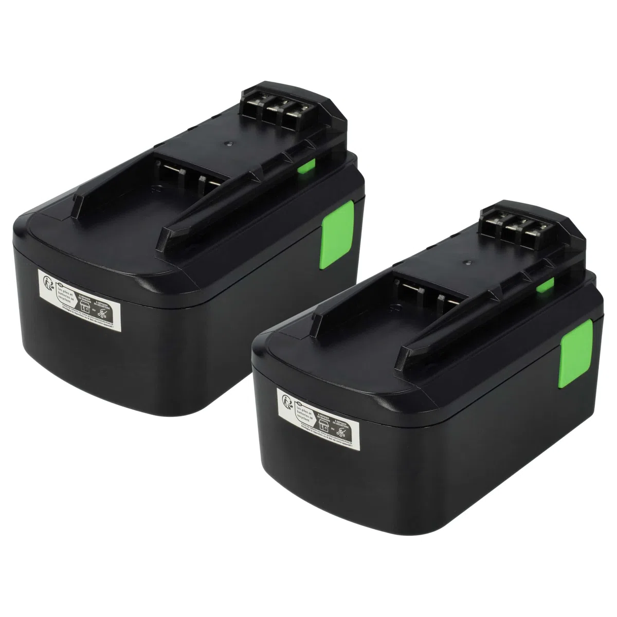 vhbw 2X batería Compatible con Festo Festool TSC 55 Li 5.2 REB-Plus/XL