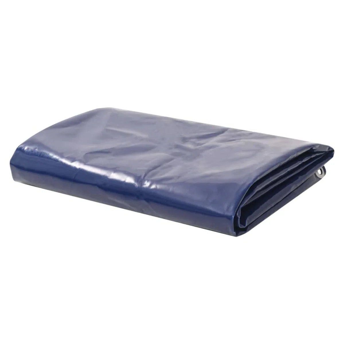LAPOOH Lona de 650 g/m², 3 x 4 m, azul, impermeable y resistente a los rayos UV, lona-43830