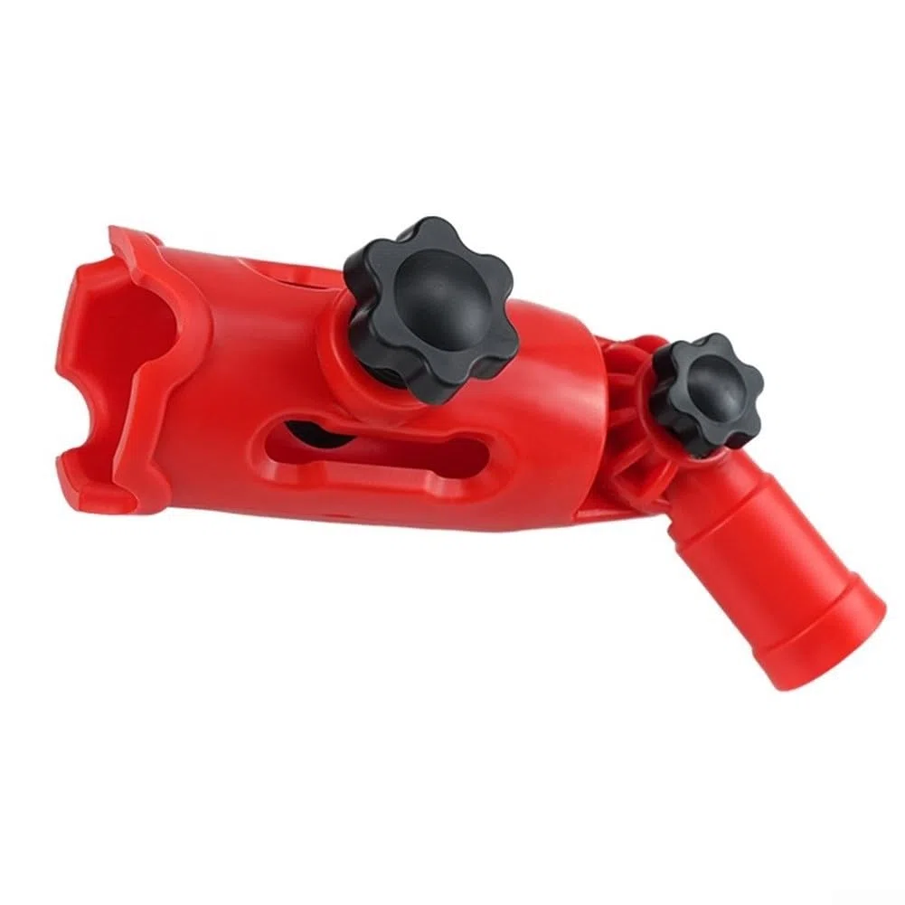 Adaptador de barra de extensión de rodillo de pintura, clip de soporte ajustable para pinceles, herramienta giratoria de 180 grados con mandíbula de 39 mm, abrazadera de nailon para rodillo, cepillo