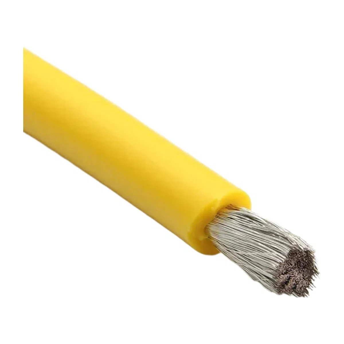 Cables eléctricos 1/5/10 m 30 28 26 24 22 20 18 16 14 12 10 8 6AWG (amarillo; 5 metros; 12 AWG)