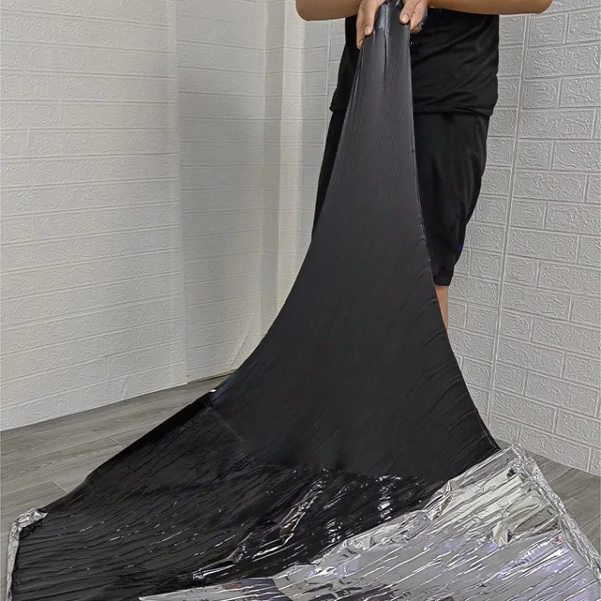 Cinta bituminosa autoadhesiva,Cinta Impermeable para reparación de Exteriores,Cinta Adhesiva para techos,Cinta Aislante de butilo,Cinta de Papel de Aluminio,para Huecos de alféizar de Ventana de