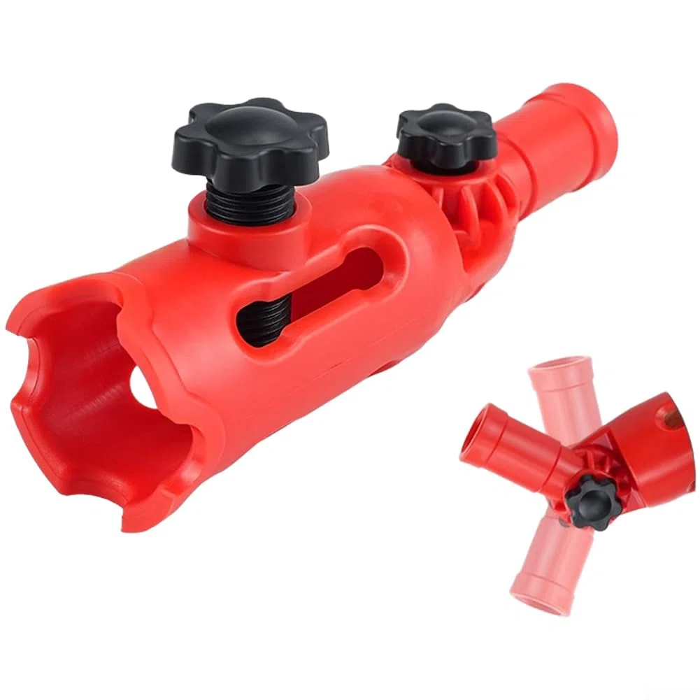 Adaptador de barra de extensión de rodillo de pintura, clip de soporte ajustable para pinceles, herramienta giratoria de 180 grados con mandíbula de 39 mm, abrazadera de nailon para rodillo, cepillo