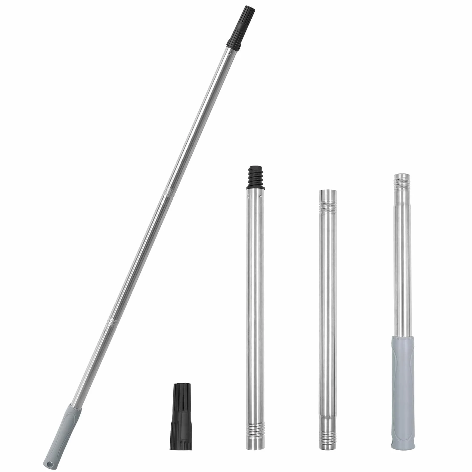 ROLLINGDOG Barra de extensión de conexión de 3 piezas, tamaño conveniente y fácil de usar, para uso con herramientas de ajuste cónico (90 cm de longitud total)